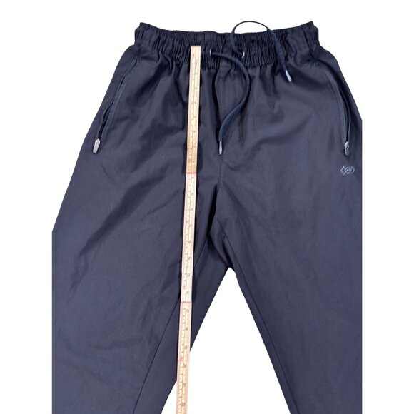 Leg3nd Mens Black Jogger Pants S 92% Polyester & 8% Spandex Elastic Waist Made I - Picture 5 of 11